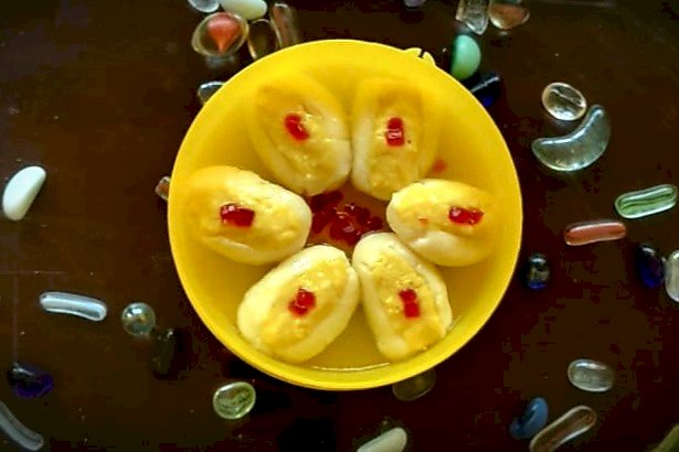 Bengali-style Sweet Chom Chom Recipe