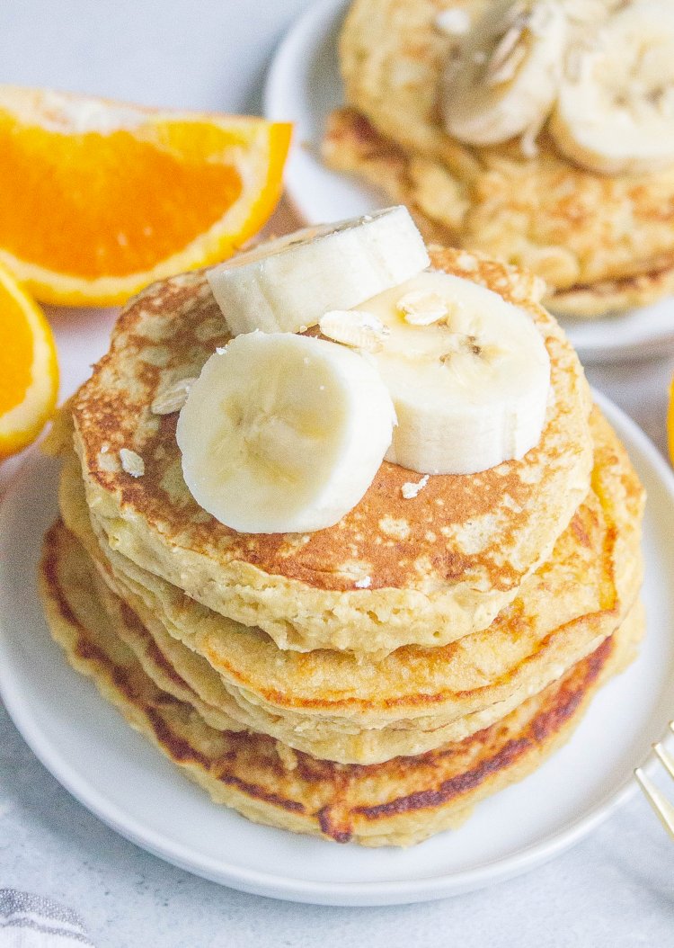 Banana Oats Pancakes Recipe
