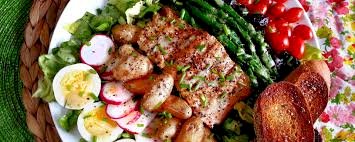 Grilled Salmon Nicoise Salad Recipe