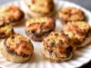 Salmon and Cream Stuffed Mushrooms Recipe
