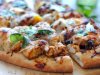 Chicken Makhni Naan Pizza Recipe