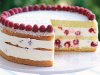 Layered Lemon Cake with Raspberries and Cream Recipe