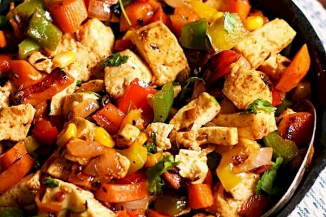 Paneer Veggie Stir Fry Recipe
