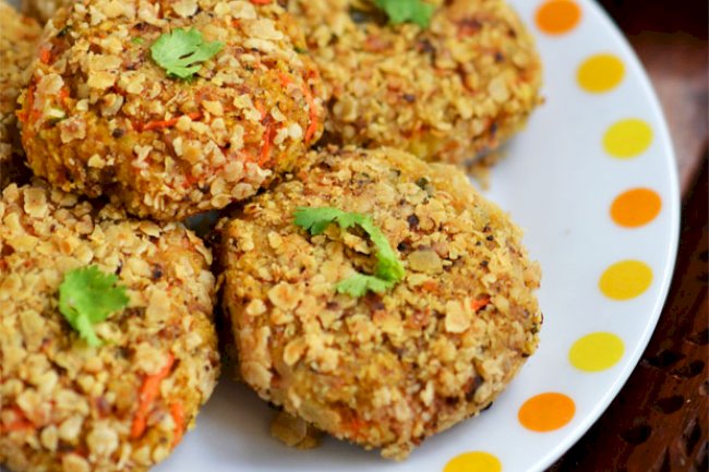 Oats Cutlet Recipe
