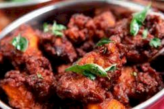 Kerala Roasted Chicken Recipe