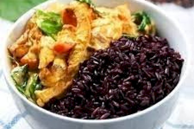 Chicken and Black rice Recipe