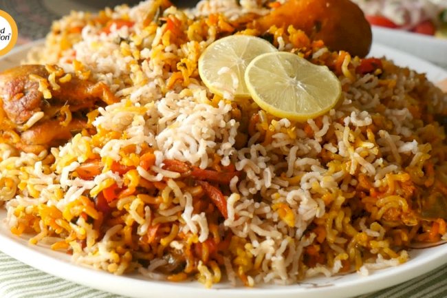 Brown Rice Dum Biryani Recipe