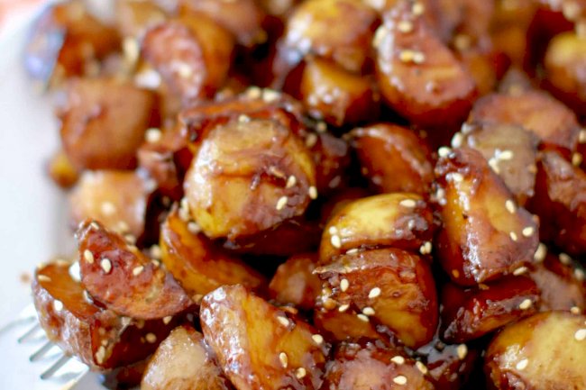 Asian Glazed Potatoes Recipe
