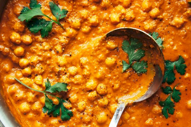 Butter Chickpea Curry Recipe