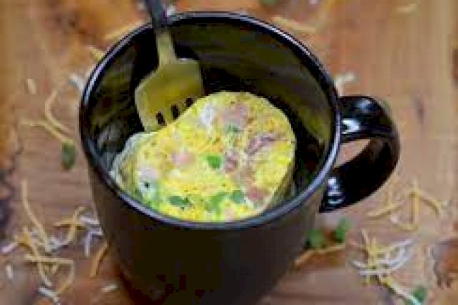 Cheese Omelette In A Mug Recipe