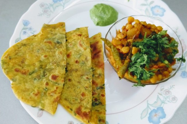 Doodhi Thepla Recipe