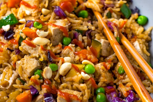 Tofu Rice Mix Recipe