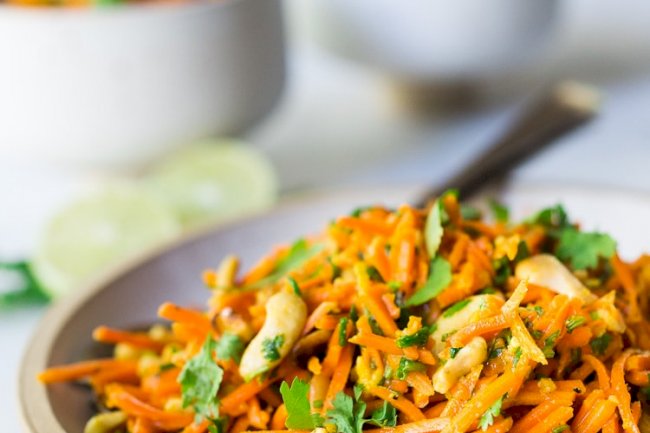 Carrot and Walnut Salad Recipe