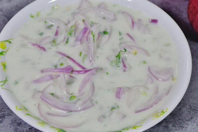 Onion Raita Recipe