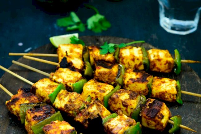Keto Paneer Tikka Recipe