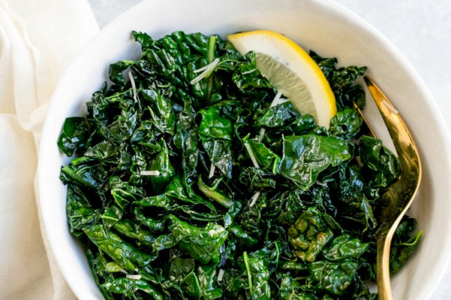 Sautéed Frozen Kale Recipe
