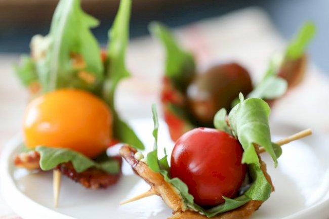 Bacon Tomato Bites Recipe