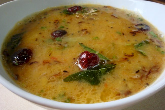 Andhra Pappu Charu Recipe