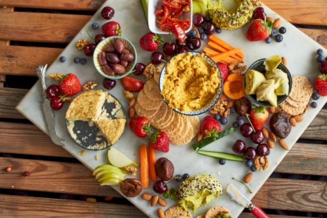 Colourful Vegan Platter Recipe