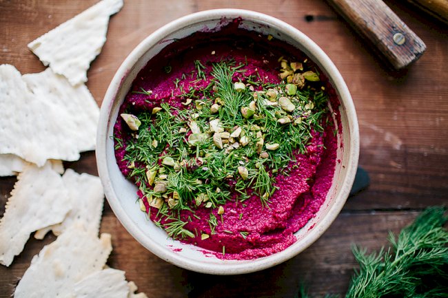 Beetroot Hummus Recipe