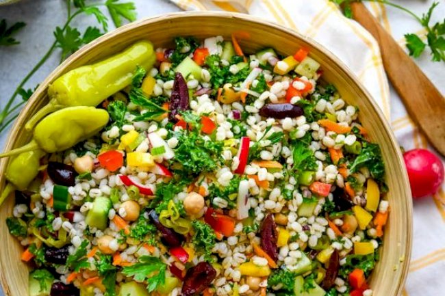 Healthy Pearl Barley Salad Recipe