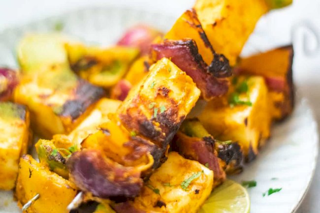 Keto Paneer Tikka Recipe