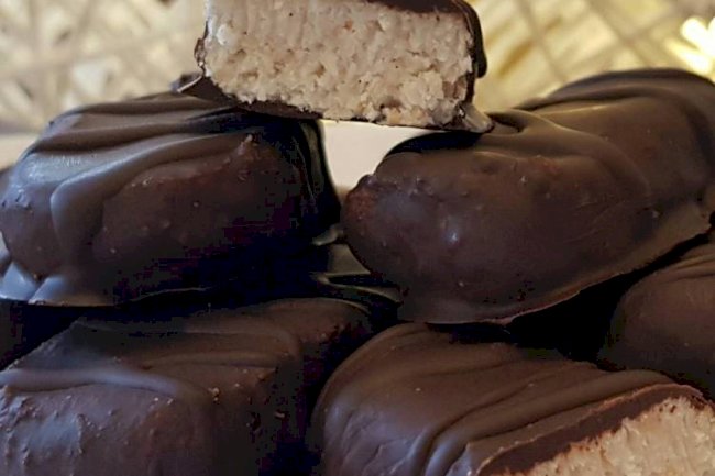 Chocolate Coconut Bars Recipe