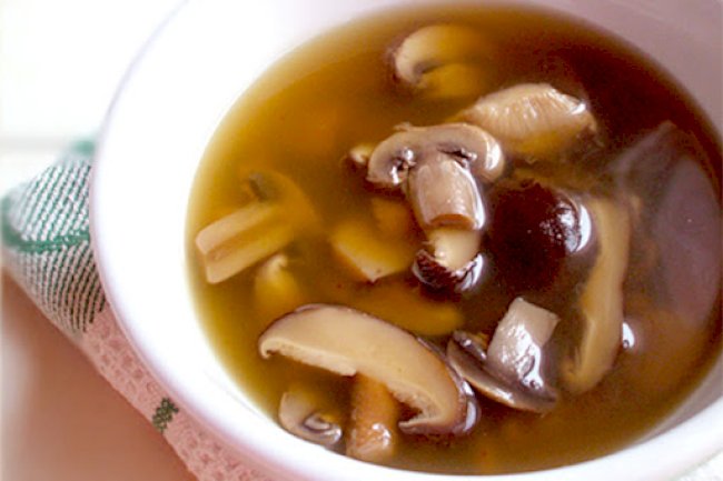Mushroom Consomme Recipe