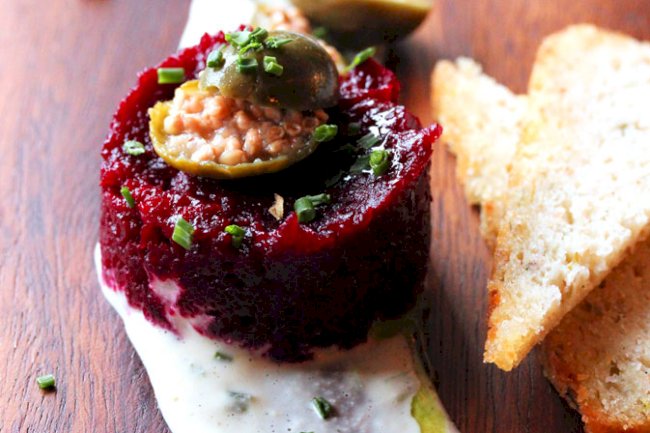 Gluten Free Beetroot Tartare Recipe