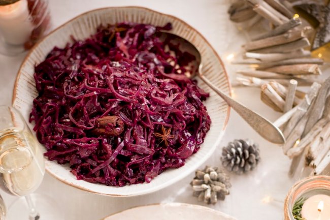 Sticky Spiced Red Cabbage Recipe