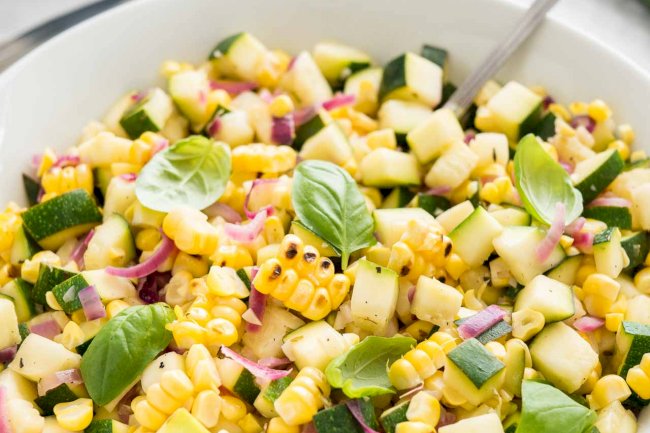 Sauteed Corn and Zucchini Recipe