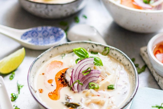 Coconut Peanut Soup Recipe