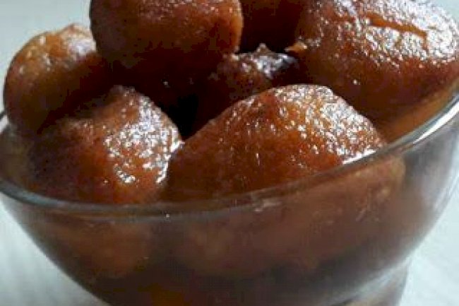 Sweet Potato Dipped in Sugar Syrup Recipe