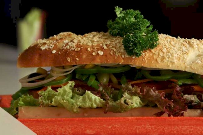 Garden Fresh Oats Sandwich Recipe