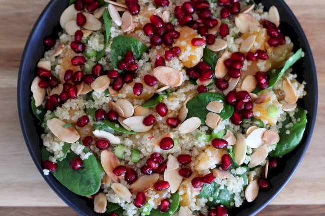 Mandarin Quinoa Salad Recipe