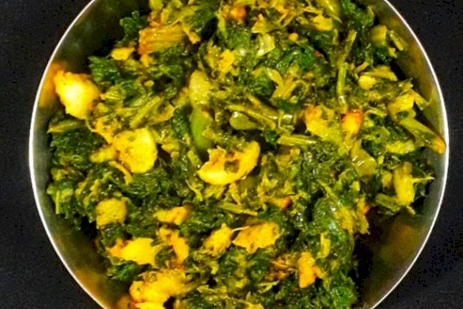 Mooli aur Mooli ke Patto ki Sabzi Recipe