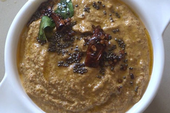 Soaked Green Gram Chutney Recipe