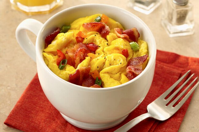 Cheese Omelette In A Mug Recipe