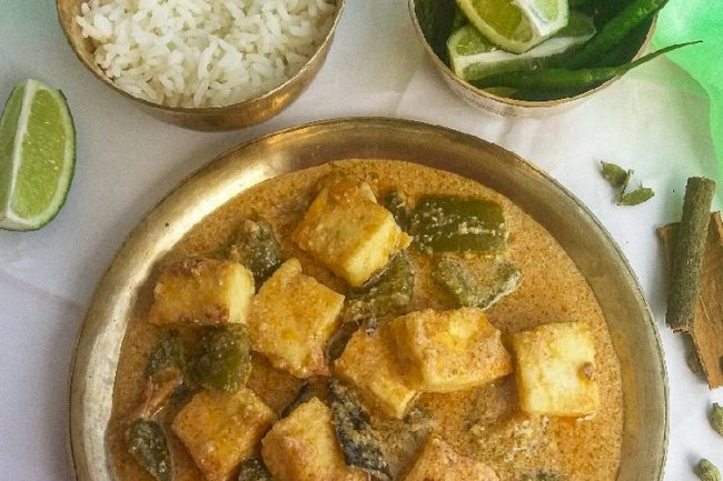 Paneer Rezala Recipe