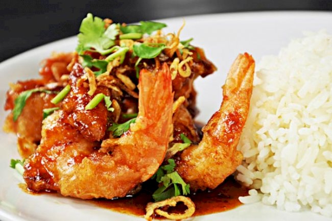 Jumbo Prawns Manchurian Recipe