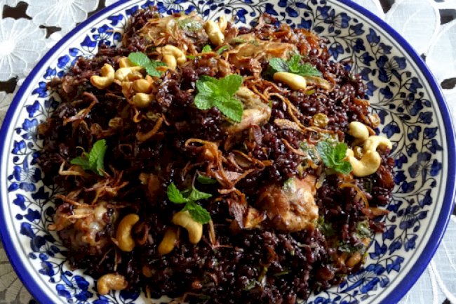 Chicken and Black Rice Recipe