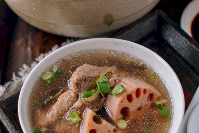 Stir Fried Pork Soup Recipe
