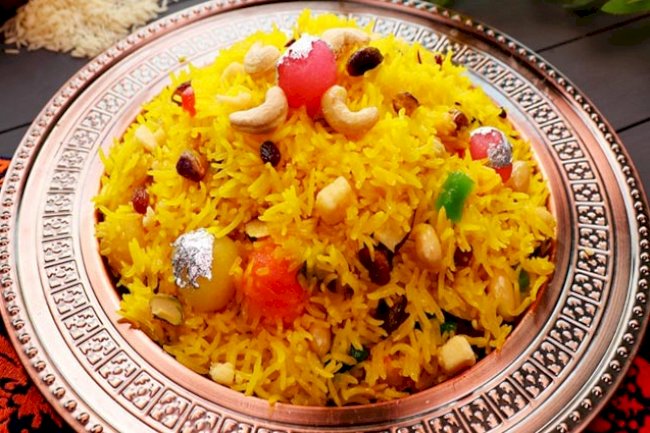 Peeley Chawal Recipe