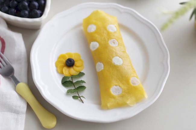 Polka Dot Omelette Recipe