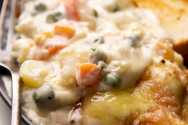 Vegetable Pasta Augratin Recipe