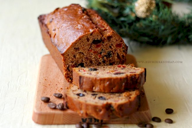 Coffee Fruit Cake Recipe