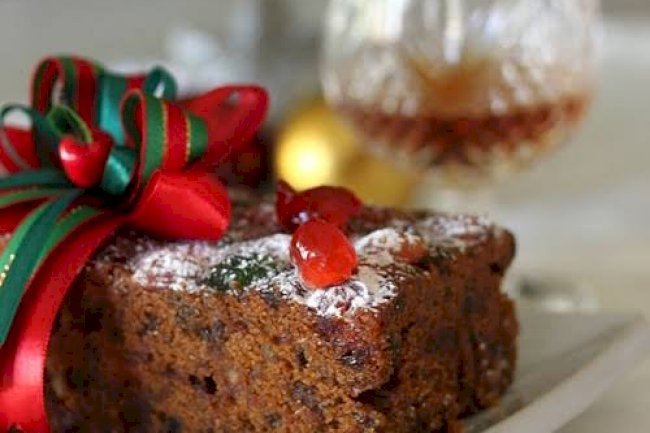 Fruit and Nut Christmas Cake Recipe