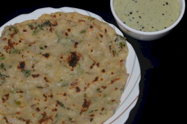 Rava Vegetable Roti Recipe