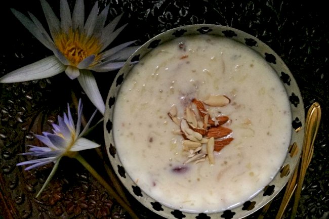 Apple Sago Payasam Recipe