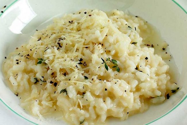 Three Cheese Risotto Recipe